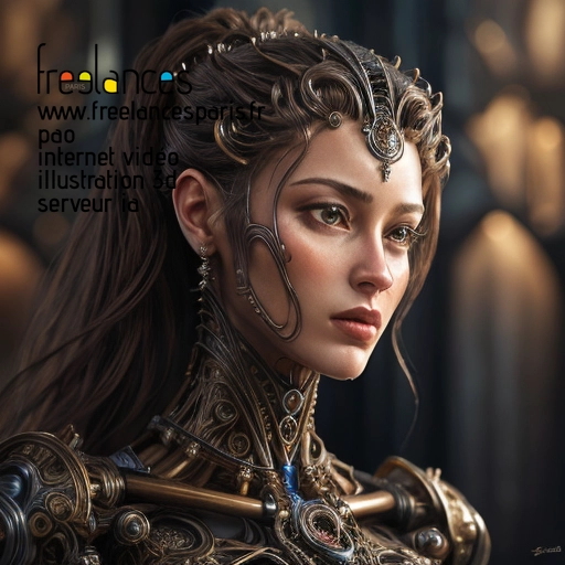 Pao internet vidéo illustration 3d serveur intelligence générative freelance paris studio de création 63WOAJS0